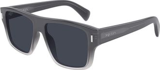 Alexander McQueen AM0550S 004 Mens Sunglasses Size 55