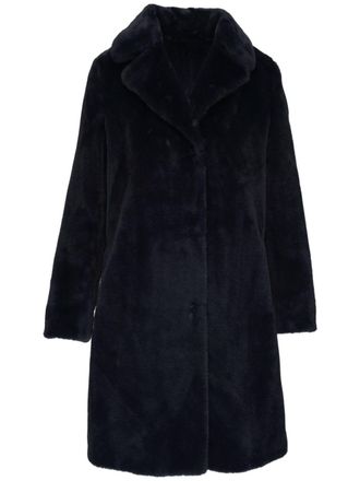 Herno Cappotto in pelliccia sintetica - Nero