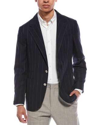 Brunello Cucinelli Wool-Blend Blazer
