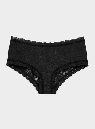 Hanky Panky Womens Pure lace boyshort Nylon