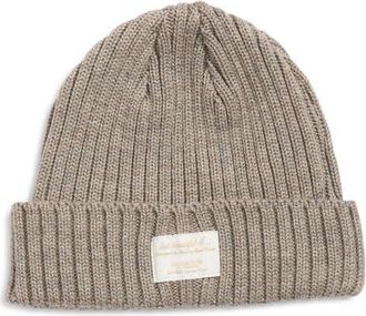 Undercover x Kijima Takayuki Wool Rib Beanie in Gray Beige at Nordstrom