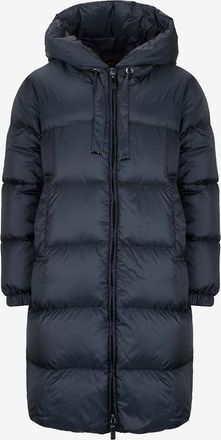 Max Mara Gesteppter langer Daunenmantel aus Funktionsgewebe Sei