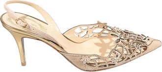 Rene Caovilla With Heel Beige