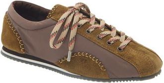 Wales Bonner Paris Leather & Suede Sneaker in Olive/taupe at Nordstrom, Size 36