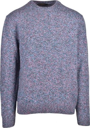 Slowear Maglione Girocollo - Heren - Ronde hals truien - Veelkleurig - XL - Wol - Truien & Vesten