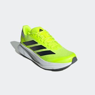 adidas Laufschuh ADIDAS PERFORMANCE DURAMO SL 2, Herren, Gr. 42, gr&uuml;n (lucid lemon, core schwarz, halo silber), Synthetik, Textil, Schuhe Laufschuh