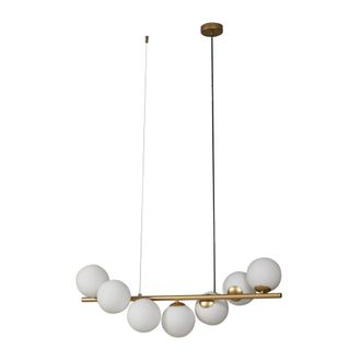 Lucande Lámpara de techo de Metal Dorado