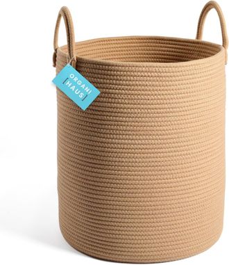 OEM Cesta De Ropa Grande Para Ni&ntilde;os, Cesta De Almacenamiento De Cuerda De Algod&oacute;n, Cubo De Ropa, Cesto De Ropa Sucia, Cesta De Almacenamiento Para Beb&eacute;s, 