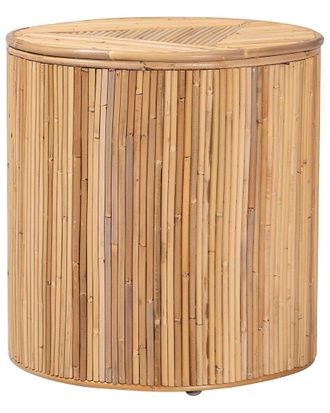 Baxton Studio Milagra Modern Bohemian Rattan Coffee Table