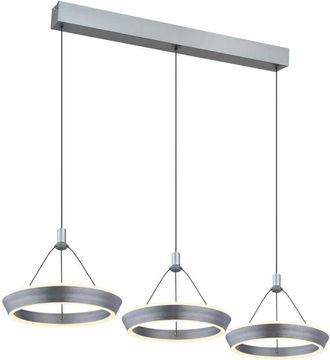 Globo Lighting L&aacute;mpara Colgante - Ferra - Gris - Metal - Gran L&aacute;mpara De - Globo