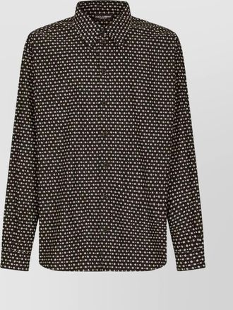 Dolce & Gabbana printed cotton poplin shirt
