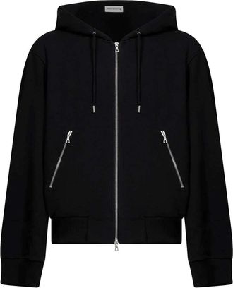 Dries Van Noten Felpa con cappuccio oversize con zip Dries Van Noten