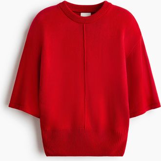 H&M Stricktop - Rot