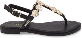 Les Tropeziennes Leren teensandalen Ortega