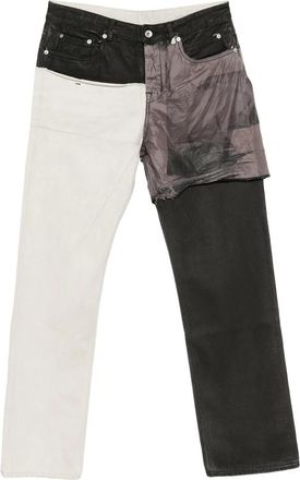 Rick Owens Patchwork Denim Jeans