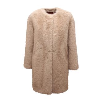 Max Mara Jassen, Dames, Beige, S, Eros Jacket