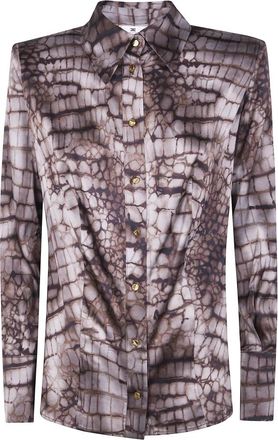 Elisabetta Franchi Mujer, Blusas y Camisas, Marr&oacute;n, Talla: L