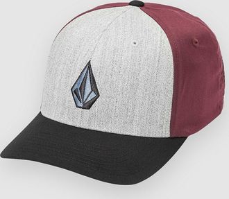 Volcom Full Stone Hthr Flexfit Cap grau