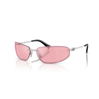 Miu Miu Sunglasses, unisex, Gray, Size: ONE SIZE Elegant Sunglasses for Stylish Look