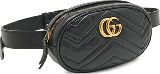 Gucci Marsupio GG Marmont - Nero