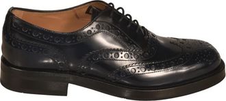 Churchs Classic Schoenen - Dames - Veterschoenen - Blauw - 38 EU - Leer - Schoenen