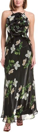 Julia Jordan Organza Sleeveless Maxi Dress