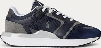 Polo Ralph Lauren Mens Polo Ralph Lauren TRN 89 PP V2 Mens Casual Trainers Navy/Grey - Blue - Size: 12