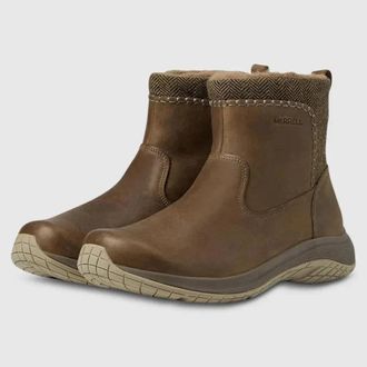 Merrell Merrell Encore Ice 5 Mid Zip J005998 Boots Otter Waterproof RHS8100