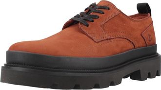 Clarks Badell Lace Mens Trainers, Brown, 44.5 EU
