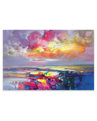 iCanvas Icanvas Primary Shore Print On Acrylic Glass By Scott Naismith