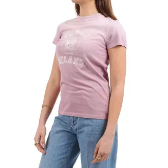 Prada Womens Multicolor Cotton T-Shirt
