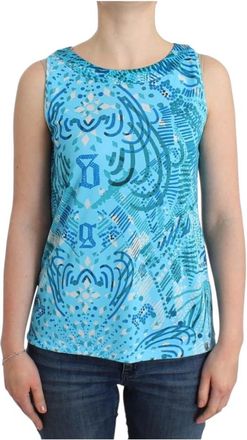 John Galliano Mujer, Camisetas, Azul, Talla: S