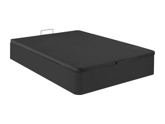 Vente-Unique Vente-unique - Rete Contenitore 140 X 200 Cm Nero Opaco - Hestia Di Ysm&eacute;e