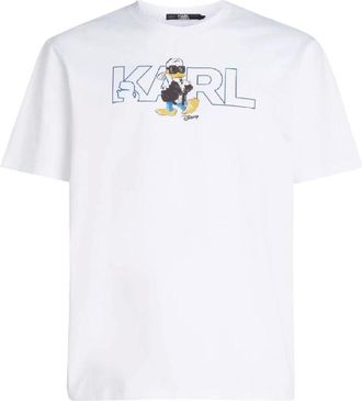 Karl Lagerfeld Uomo, Top, Bianco, S, new