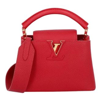 Louis Vuitton Pre-owned Capucines Mini Handbag - - Pre-owned - Donna - Rosso - ONE SIZE