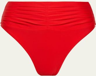 Ramy Brook Ivo Ruched Bikini Bottoms