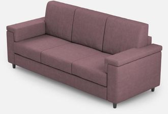 ITYhome Letto Singolo rivestito in Microfibra - adele - Dimensione Rete: 80x200 - Colore: Sabbia - Tipologia Letto: Con Rete