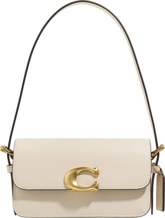 Coach Crossbody Bags - Refined Calf Leather Zoe Shoulder Bag - creme - Crossbody Bags for ladies
