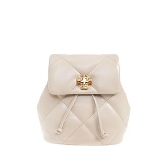 Tory Burch Kira Diamond Small Leather Backpack