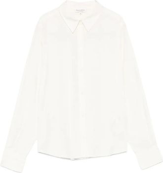 Marc O'Polo long-sleeve button-down shirt - women - Cotton - 38 - Neutrals