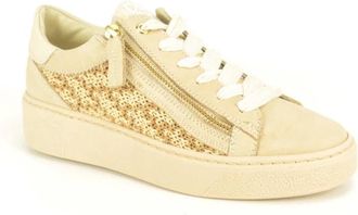 DL Sport Schoenen, Dames, Beige, 36 EU, Raffia Sneaker N+tiret