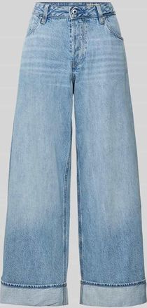 G-Star Wide Leg Jeans Modell Roxx in Jeansblau Melange, Gr&ouml;&szlig;e 25/30