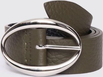 Orciani Cintura in pelle a grana reversibile Orciani