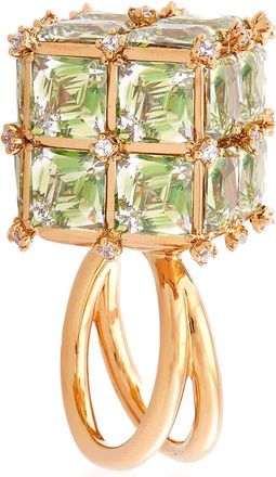 Swarovski Curiosa Cocktail Ring, Size 5.75