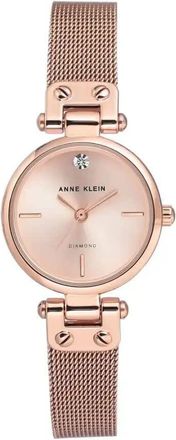 Anne Klein Quartz Rose Gold Dial Watch AK/3002RGRG