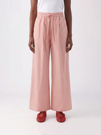 Dolce & Gabbana Pantaloni palazzo Dolce & Gabbana in cotone e seta a righe