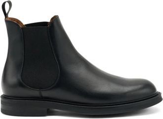 Frau Leren Beatles Casual-Sportief Accessoire - Heren - Chelseaboots - Zwart - 45 EU - Schoenen