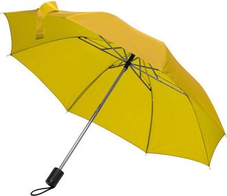 Generic Mens Ladies Small Pocket Telescope Umbrella Compact Folding (Yellow)