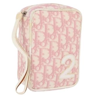 Dior Pre-owned Mini Bags, female, Pink, Size: ONE SIZE Pre-owned Vintage Mini Pouch