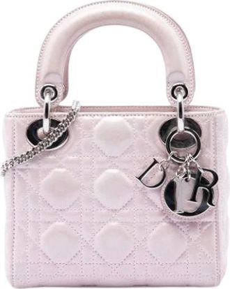 Dior Pre-owned Mini Lady Dior - - Pre-owned - Donna - Rosa - ONE SIZE